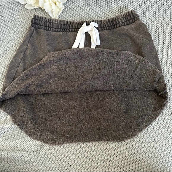 3/$20 Grey sweat mini skirt size small - Picture 3 of 7